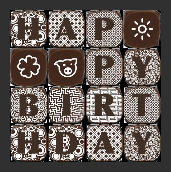 Happy Birthday 16er-Box