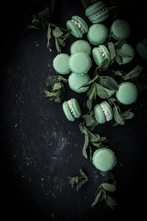 Minze Macaron